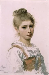 Ritratto di una giovane ragazza