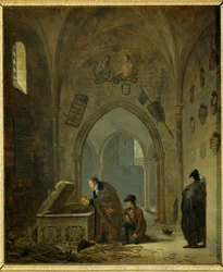 Vivere Denon, in Spagna, riportando i resti del Cid e di Chimène nelle loro tombe ...