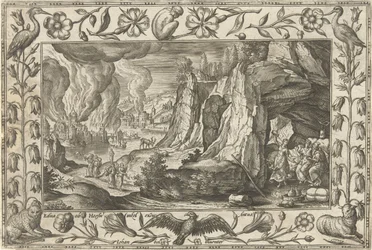 Lot e le sue figlie (Paesaggi con scene bibliche, mitologiche e di caccia)