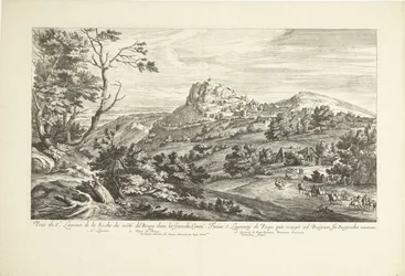 Vista di Saint Laurent de la Roche