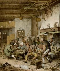Taverna di contadini olandesi