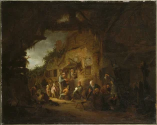 Il vecchio violinista, 1641