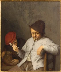 Il fumatore e il bevitore, c.1650