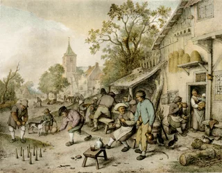 I giocatori di bocce