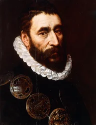 Ritratto di un Uomo con la Barba, busto, che Indossa Gorgette