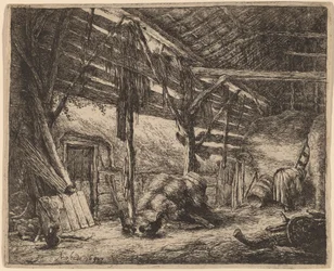 Interno di un Granaio