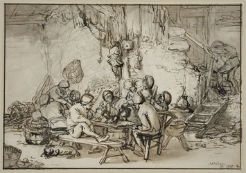 Interno di una taverna