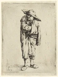 Contadino con cappello