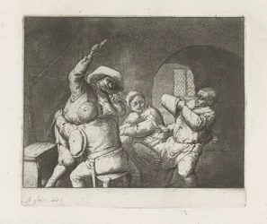 Giocatori di carte litigiosi