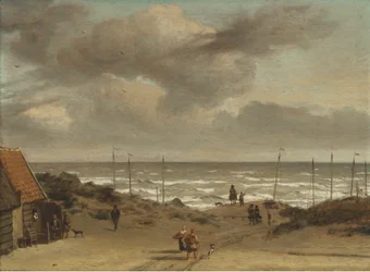 Vista dalle dune al mare