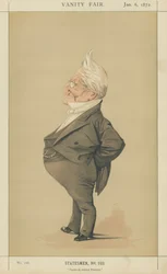 Adolphe Thiers (litografia a colori)