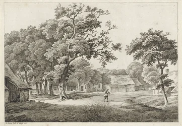 Veduta di un villaggio