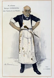 Clémenceau macellaio - di Barrère, in 