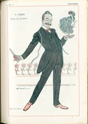 Fantasio: Mestieri, Moda - Sarto Couturier, Paquin, 15/06/1907 (incisione)