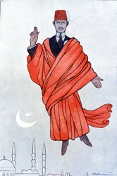 Ritratto di Pascià Mustafa Kemal Atatürk