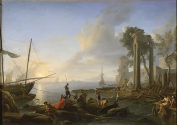 Marina al tramonto