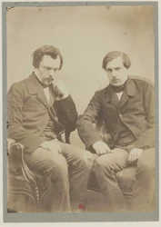 I fratelli Goncourt, ca 1855