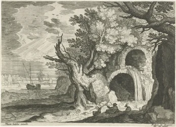 Acquedotto con cascata