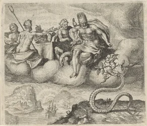 Favola di Giove e il serpente