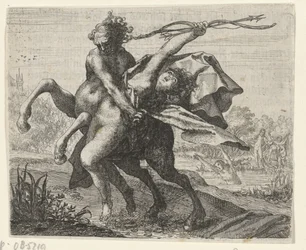 Favola del rapimento di una donna da parte di un centauro
