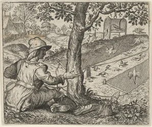 Favola del cacciatore di uccelli