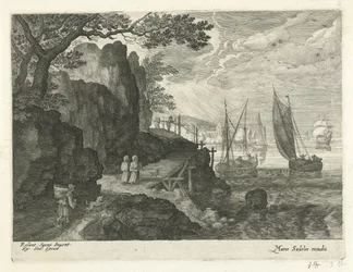 Vista di un porto