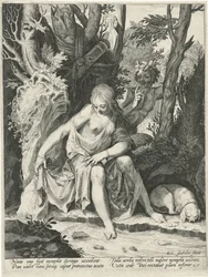 Pan spia la ninfa Siringa