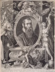 Ritratto del pittore Pieter Bruegel il Vecchio (o Pierre Breugel o Peter Brueghel o Breughel)