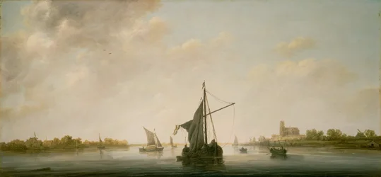 Una vista del Maas a Dordrecht