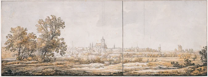 Veduta di Arnhem da sud, c. 1645