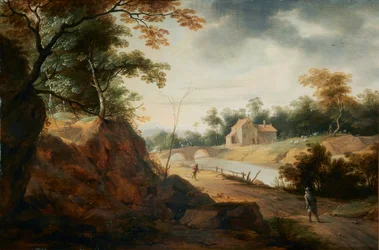 Paesaggio con viaggiatori