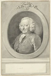 Ritratto di Johan Hudde Dedel, in ovale, verso sinistra