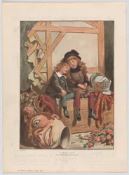 Stremato, dal numero di Natale di The Graphic, 7 dicembre 1885