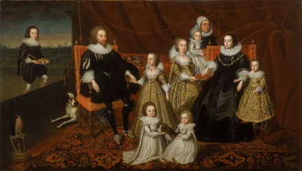 Ritratto di Sir Thomas Lucy e la sua famiglia