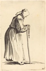Mendicante con rosario