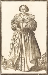 Nobile Donna con Ventaglio