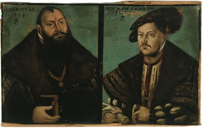 Johann Friedrich I, il Magnanimo, Elettore di Sassonia e Johann Ernst di Sassonia