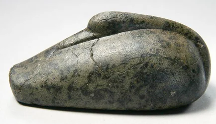Peso a forma di anatra, Vicino Oriente (pietra)
