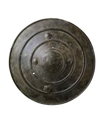 Scudo di Wittenham, da Long Wittenham, Oxfordshire, tarda età del bronzo, c.1200 a.C. (bronzo)