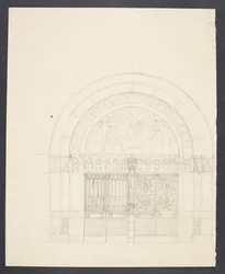 Bozzetto per la decorazione dell