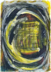 Vortice giallo energico