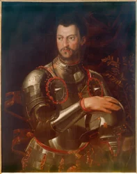 Ritratto del Duca Cosimo I in armatura