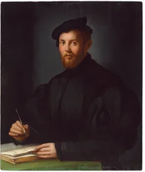 Ritratto di un giovane con un libro