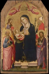 Madonna con Bambino e San Giovanni Evangelista, San Giovanni Battista, San Giacomo di Compostela e San Nicola di Bari