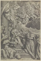 Matrimonio mistico di Santa Caterina