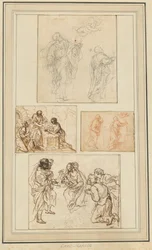 Studi di un Apostolo Guidato da un Angelo e l