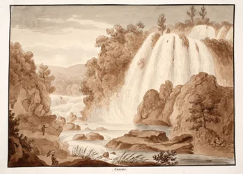 Cascata a Tivoli, 1833