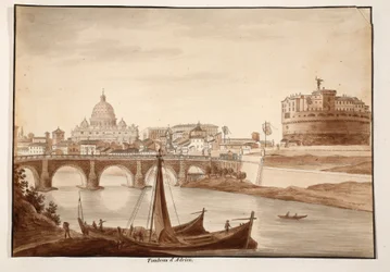 Tomba di Adriano, 1833