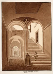 Interno della Casa di Michelangelo, 1833