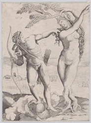 Apollo e Dafne, datato 1518